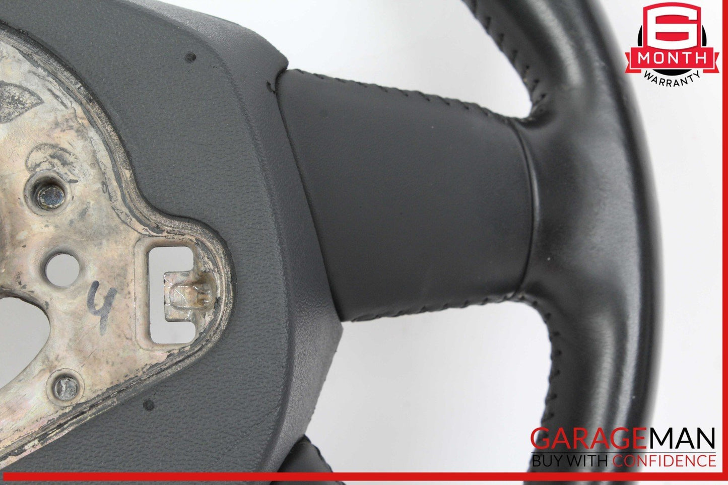 13-16 Audi A4 Front Left Driver Side Steering Wheel Black 4L0419091AC OEM