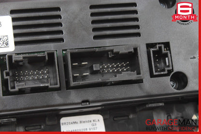 12-14 Mercedes W204 C250 AC A/C Climate Temperature Heater Switch Control Panel