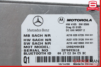 07-10 Mercedes W221 S550 CL550 CL600 Bluetooth Communication Control Module