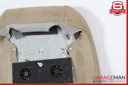 06-11 Mercedes W219 CLS550 Front Right / Left Side Top Upper Seat Cushion Brown