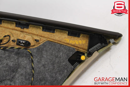 12-14 Mercedes W218 CLS550 Rear Left Driver Side Interior Door Panel Beige OEM