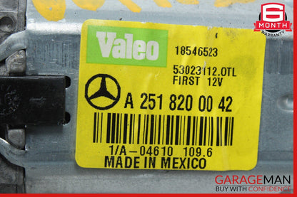 06-12 Mercedes W164 ML500 GL450 R550 Rear Windshield Glass Wiper Motor OEM