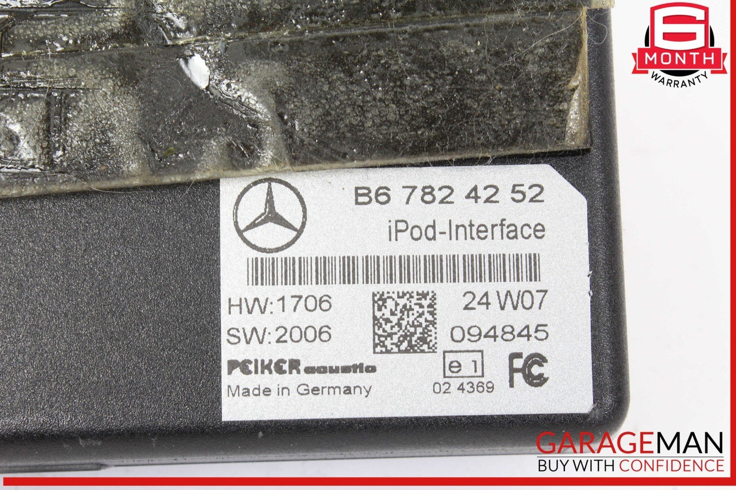 06-08 Mercedes X164 GL550 ML550 Ipod Interface Control Module B67824252 OEM
