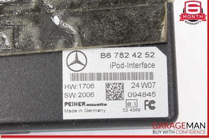 06-08 Mercedes X164 GL550 ML550 Ipod Interface Control Module B67824252 OEM
