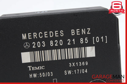 01-07 Mercedes W203 C230 C240 C320 Door Control Module Rear Left 2038202185 OEM