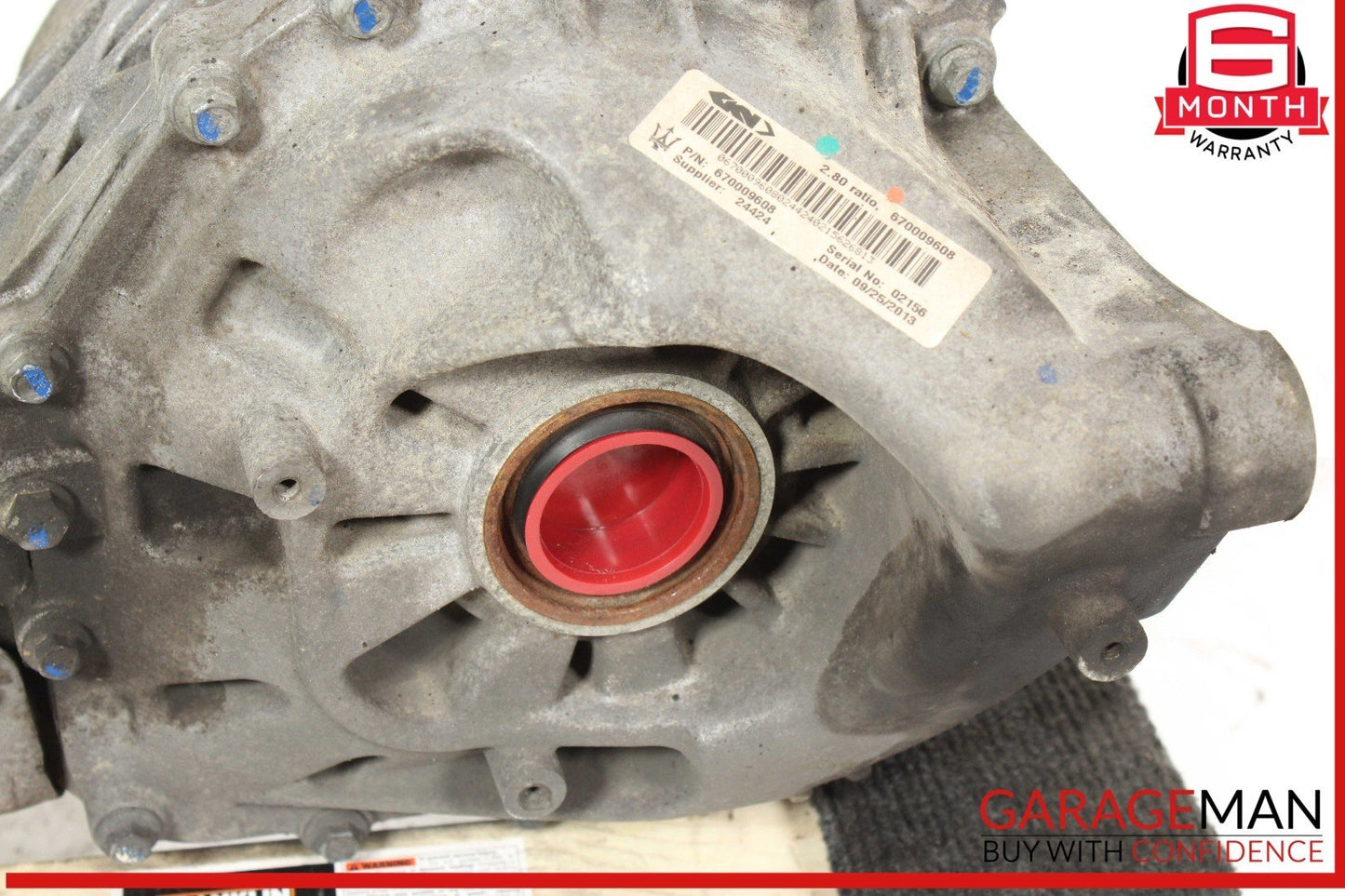 14-24 Maserati Ghibli S Q4 AWD Rear Diff Differential Axle Carrier 670009608 OEM