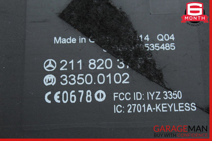 06-11 Mercedes W219 CLS550 E320 Rear Door Keyless Go Control Module Unit OEM