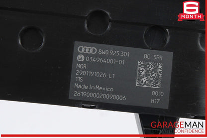 17-24 Audi S5 A4 Q5 S4 Traction Parking Control Multi Switch Panel 8W0925301 OEM
