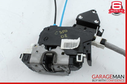 08-14 Mercedes W204 C350 Rear Left Driver Side Door Lock Latch Actuator OEM