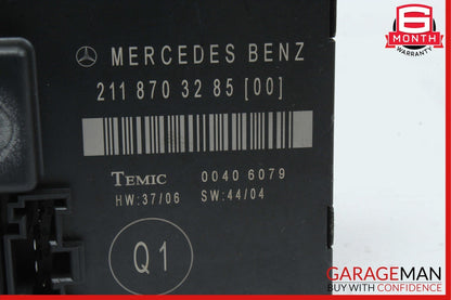 03-09 Mercedes W211 E350 E500 E550 Rear Right Door Control Module Unit