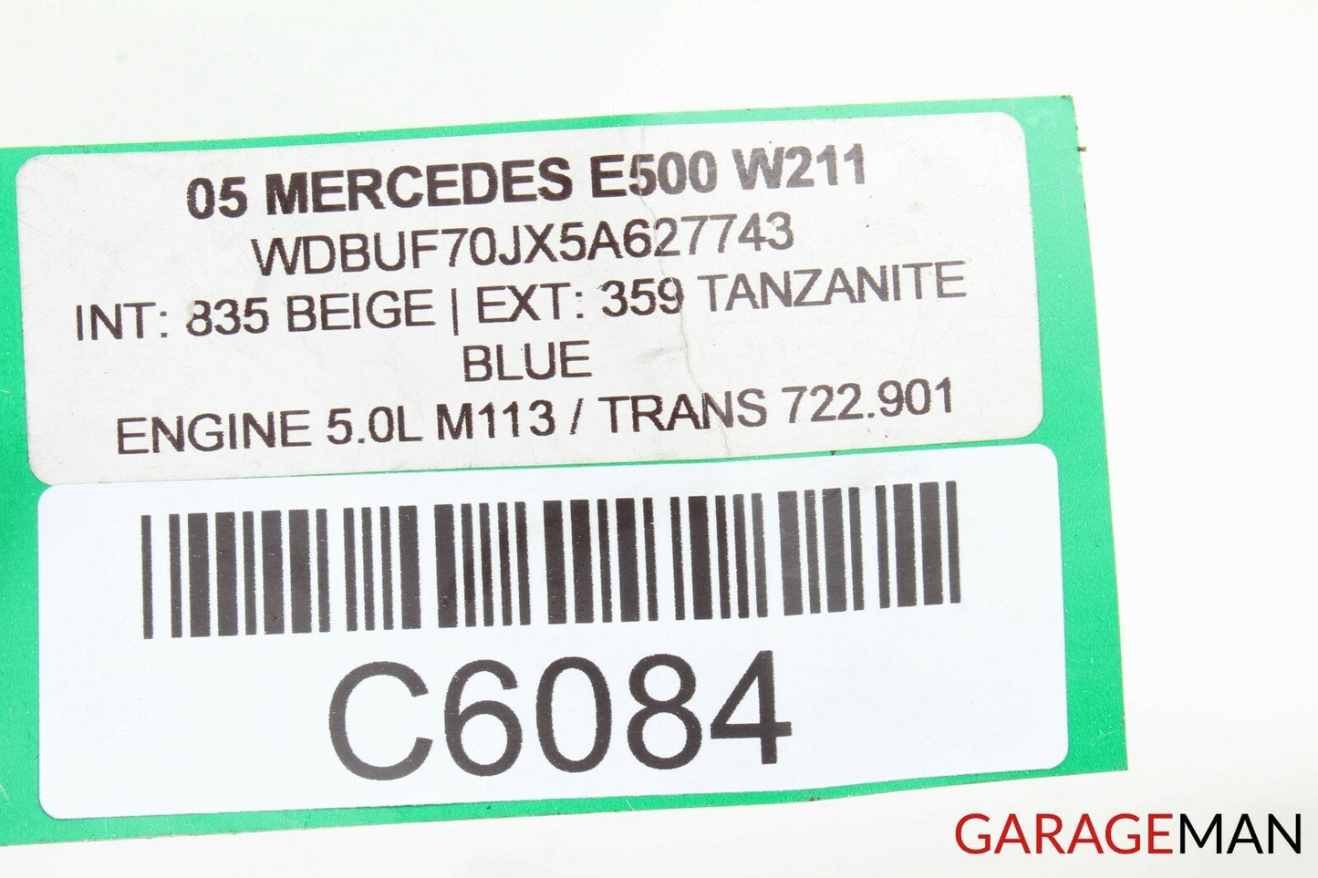 03-11 MERCEDES W211 E500 CLS500 REAR AC CLIMATE CONTROL SWITCH 2118300285 OEM
