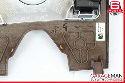 10-13 Mercedes W212 E350 E400 E550 Center Console Switch Trim Cover Bezel Wood