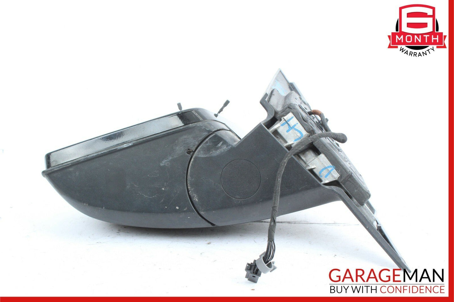 10-11 Mercedes W204 C300 C350 Front Left Side Rear View Door Mirror Black