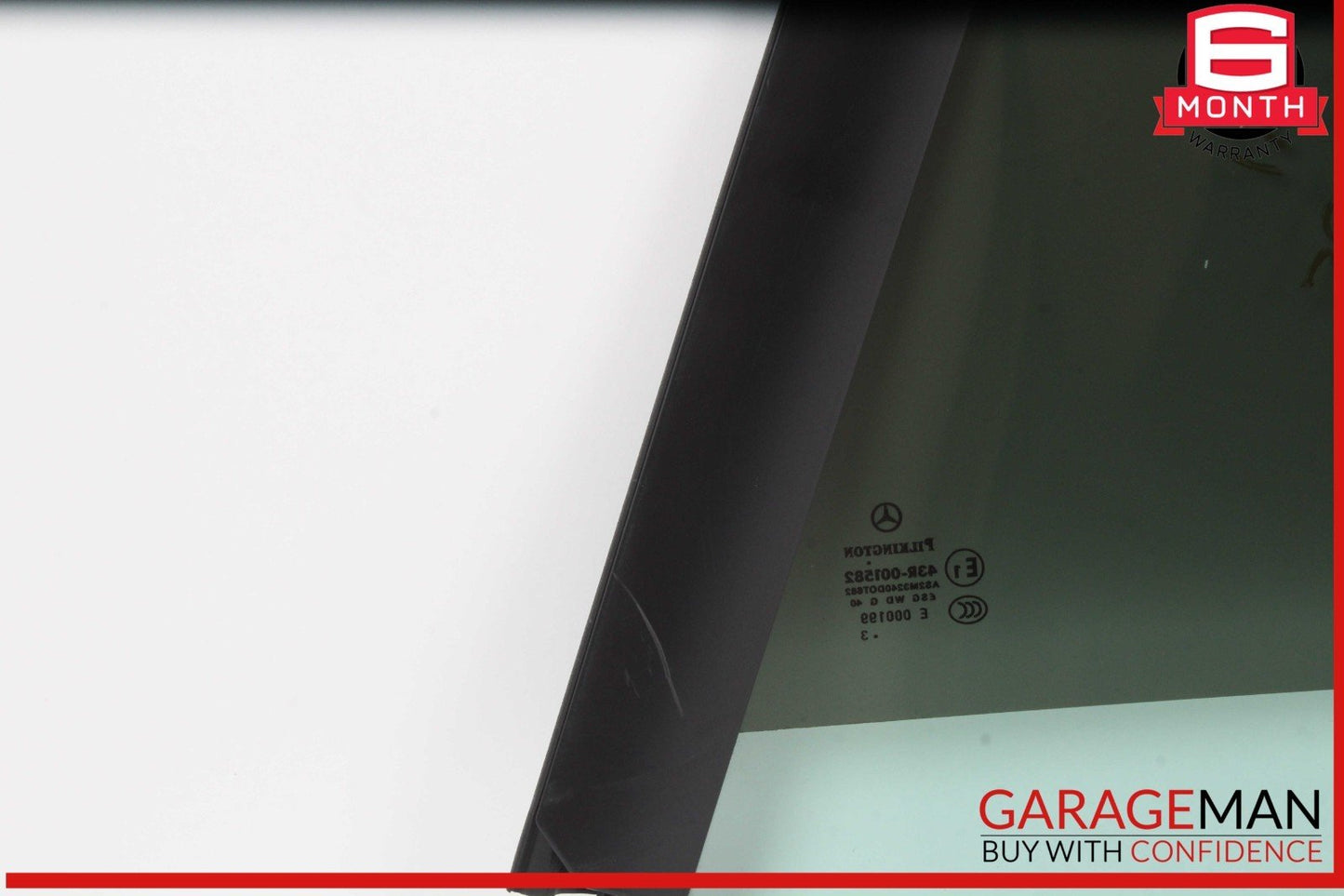 12-20 Mercedes R172 SLK250 Rear Right Passenger Side Quarter Window Glass OEM