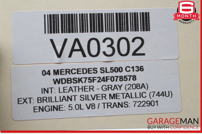 03-06 Mercedes R230 SL500 ABS ESP Anti Lock Brake Control Module Unit OEM