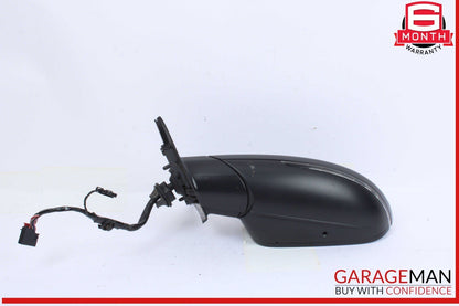 12-18 Audi A6 Front Left Driver Side Door Rear View Mirror Black 4G1857409BE OEM