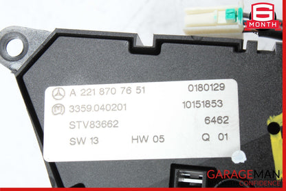 07-14 Mercedes CL600 S550 Front Left Seat Control Memory Controller Switch