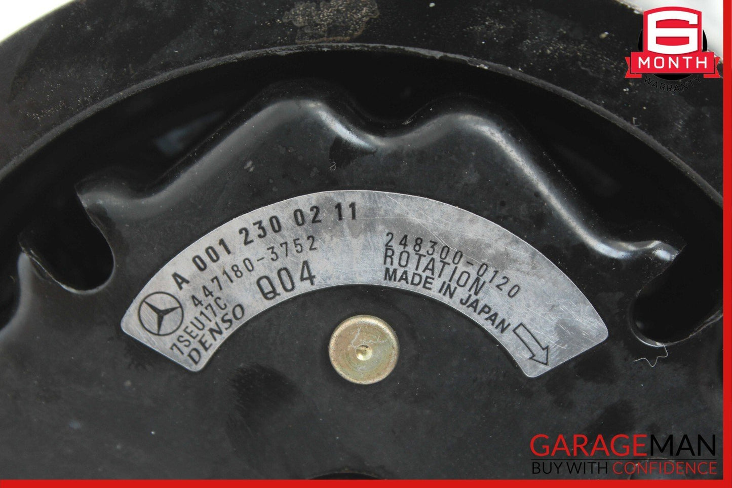 03-06 Mercedes R230 SL500 SL55 AC A/C Air Conditioning Compressor 0012300211 OEM