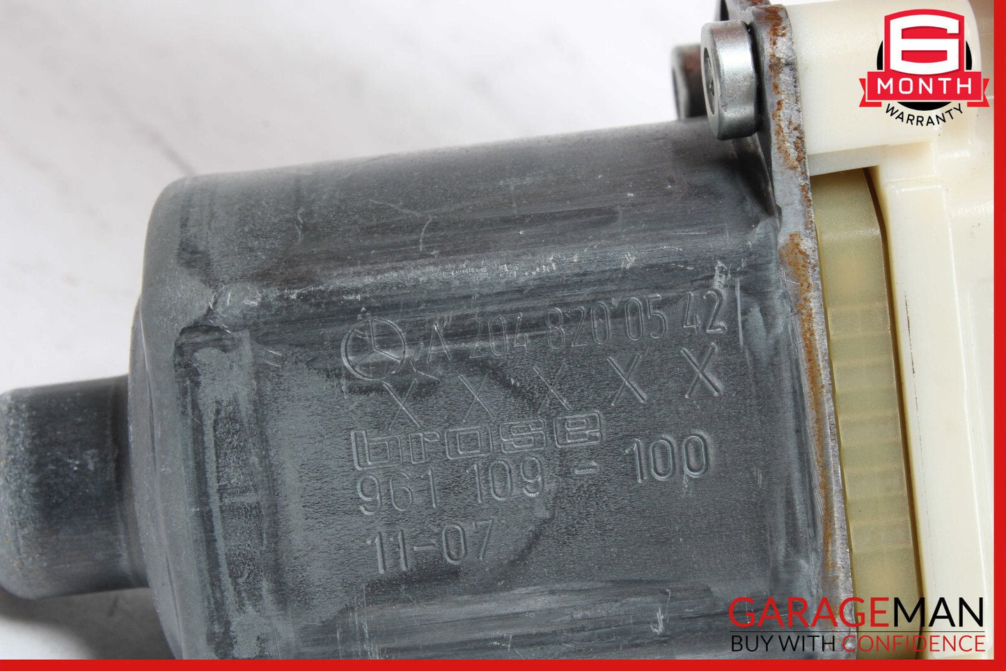 08-16 Mercedes X204 GLK350 C300 Rear Left Door Window Regulator Motor OEM