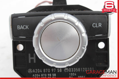 12-15 Mercedes W204 C250 E400 Console Head Unit Controller Knob Multi Switch
