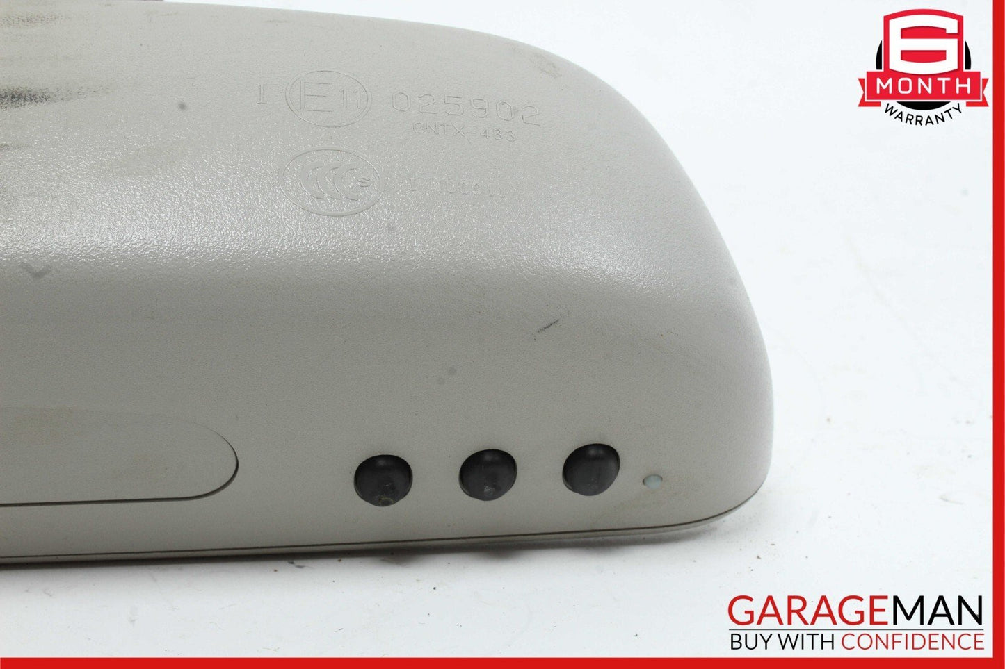 01-09 Mercedes W203 C230 C320 CLK320 Interior Top Upper Rear View Mirror Gray