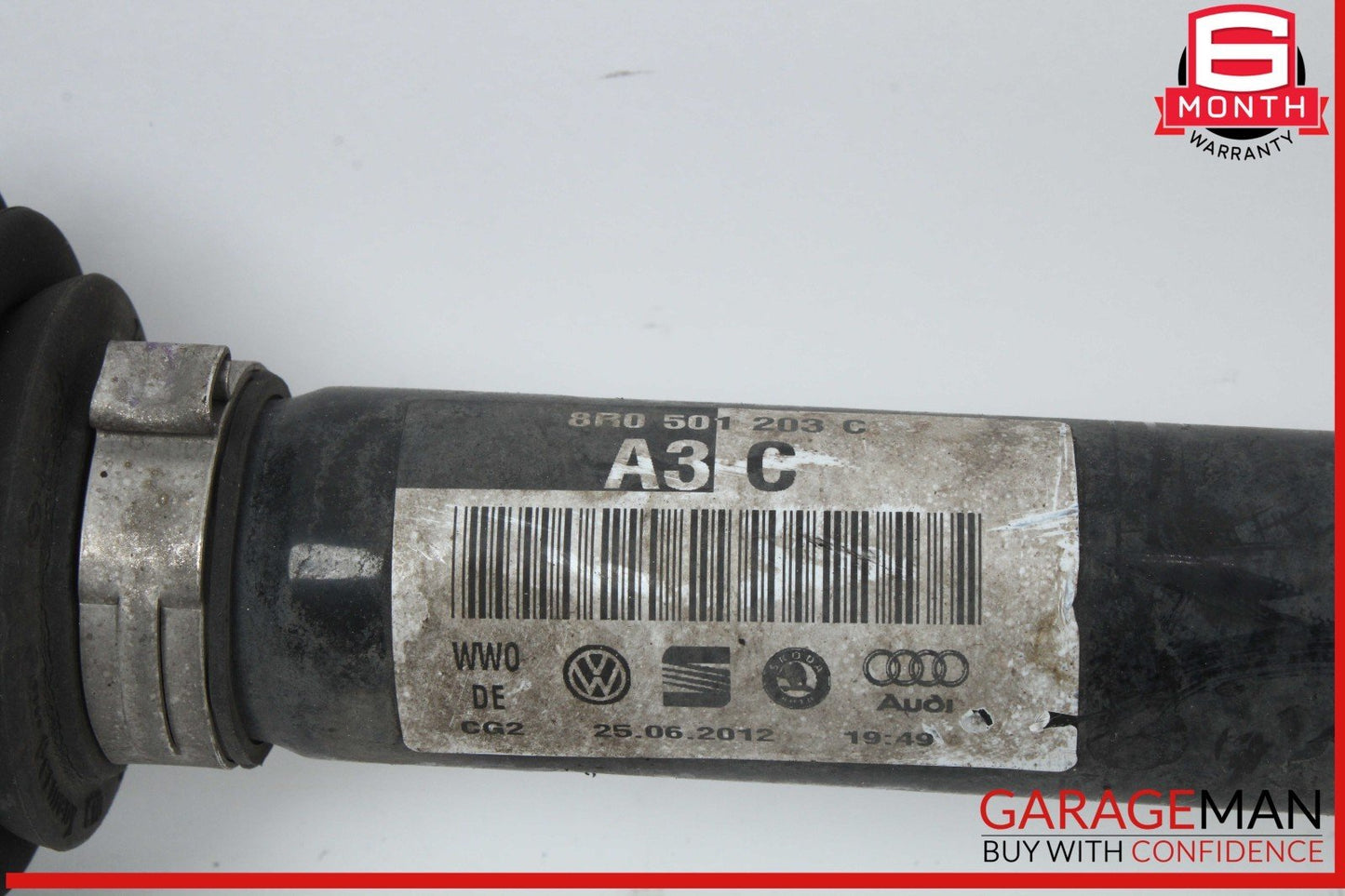 09-17 Audi Q5 SQ5 S6 S7 A8 Rear Left or Rear Right Side CV Axle Shaft OEM