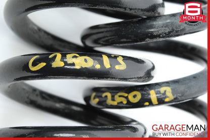 08-14 Mercedes W204 C250 Rear Right and Left Suspension Coil Spring Set OEM