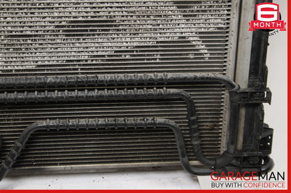 08-14 Mercedes C250 Engine Water Cooling Radiator Condenser Steering Cooler Assy