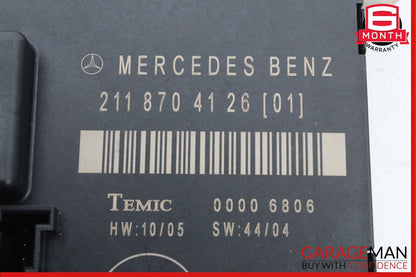 03-09 Mercedes W211 E350 E500 E320 Door Control Module Rear Right Side OEM