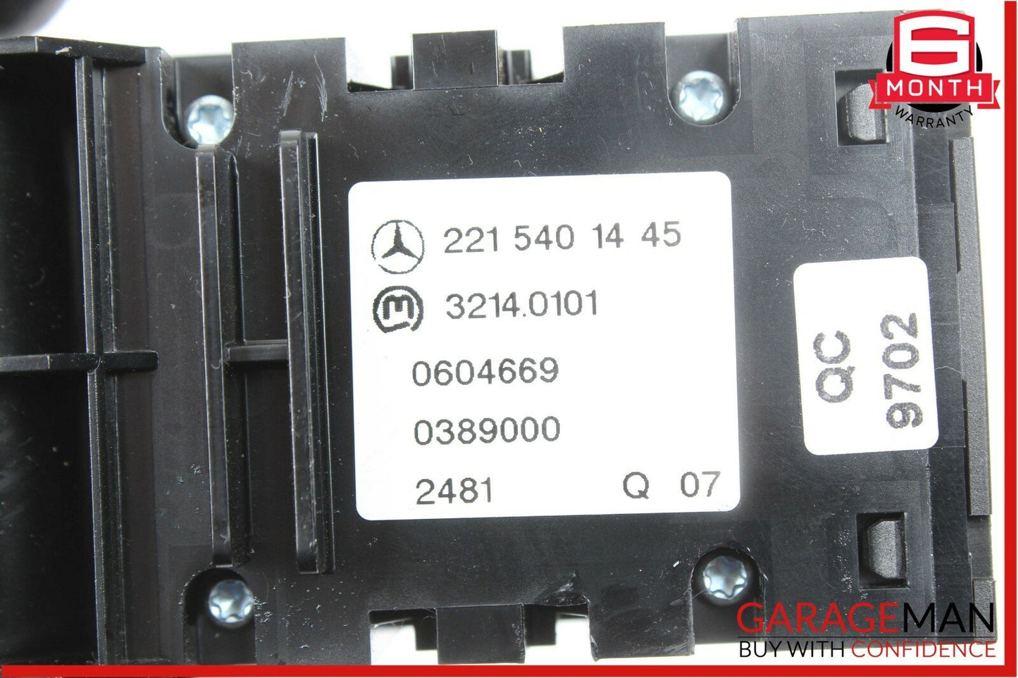 07-13 Mercedes W216 CL550 S550 Electronic Parking Button Control Switch Button
