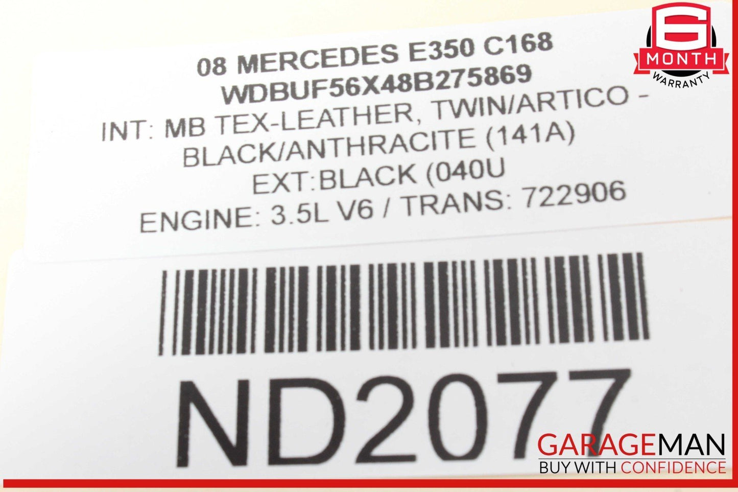03-11 Mercedes W211 E350 CLS550 E550 Rear AC A/C Climate Control Switch OEM