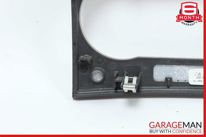 08-14 Mercedes W204 C300 C350 AC A/C Climate Control Switch Trim Bezel Wood OEM
