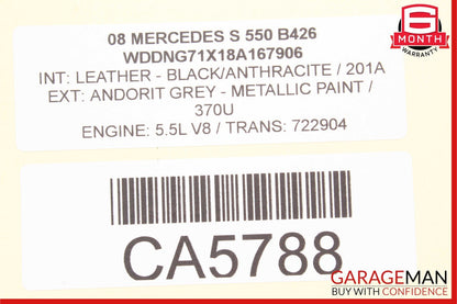 07-13 Mercedes W221 S550 S400 S450 Rear Door Window Switch Control Module OEM