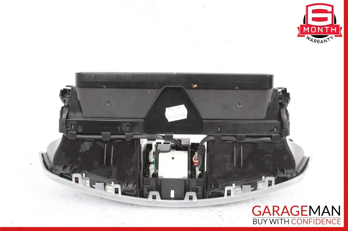 07-13 Mercedes W221 S550 S450 Center Dash A/C Air Vent Trim Clock 2218300954 OEM