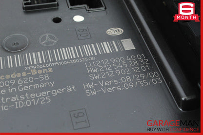 10-11 Mercedes W212 E350 E550 Rear SAM Module Fuse Box Relay 2129004001 OEM
