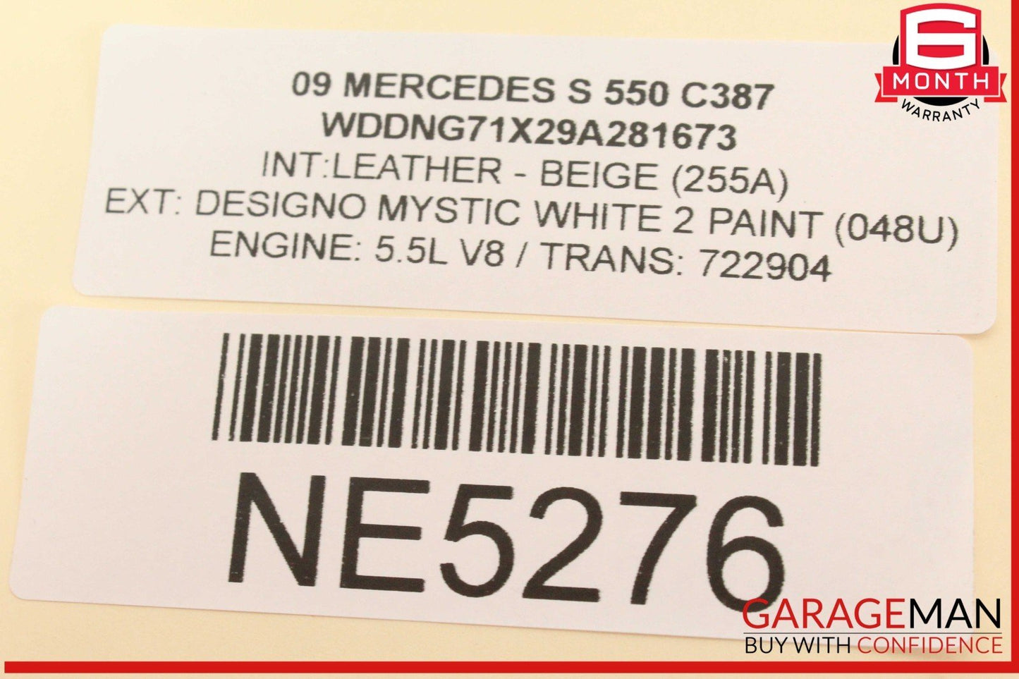 07-10 Mercede W221 S550 S450 Xenon HID Headlight Ballast Module Unit OEM