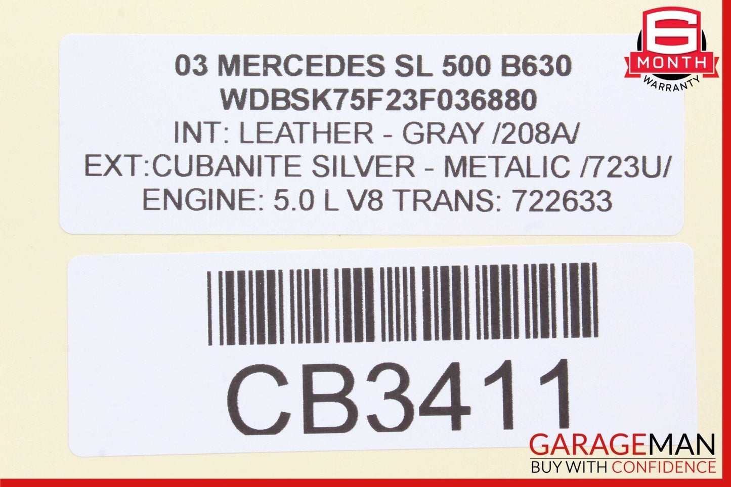 03-12 Mercedes R230 SL500 SL550 SL55 AMG Front Left SAM Fuse Box Control Module