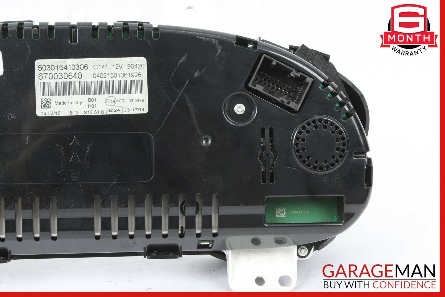 14-17 Maserati Ghibli Speedometer Odometer Instrument Cluster Gauge OEM