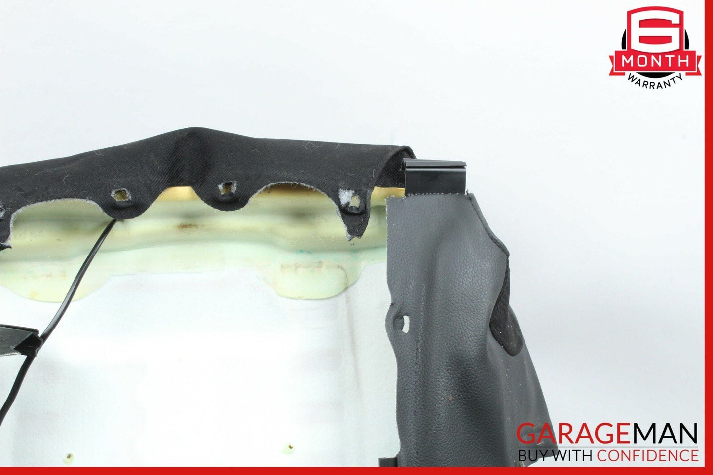 08-14 Mercedes W204 C300 Sedan Front Left Side Top Upper Seat Cushion Black