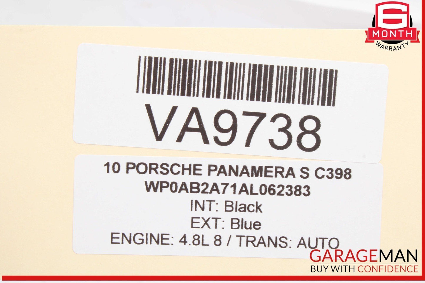10-16 Porsche Panamera 970 Rear Left or Right Side Upper Outer Control Arm OEM