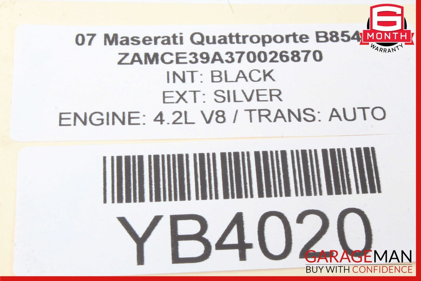 03-10 Maserati Quattroporte M139 GranTurismo Front Right Upper Control Arm OEM