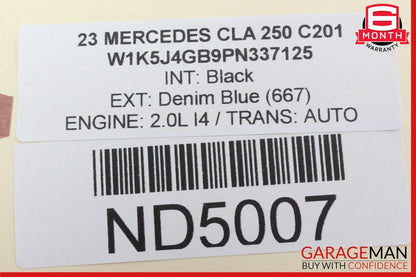 19-23 Mercedes W118 CLA250 Rear Left or Right Side Door Control Module Unit OEM