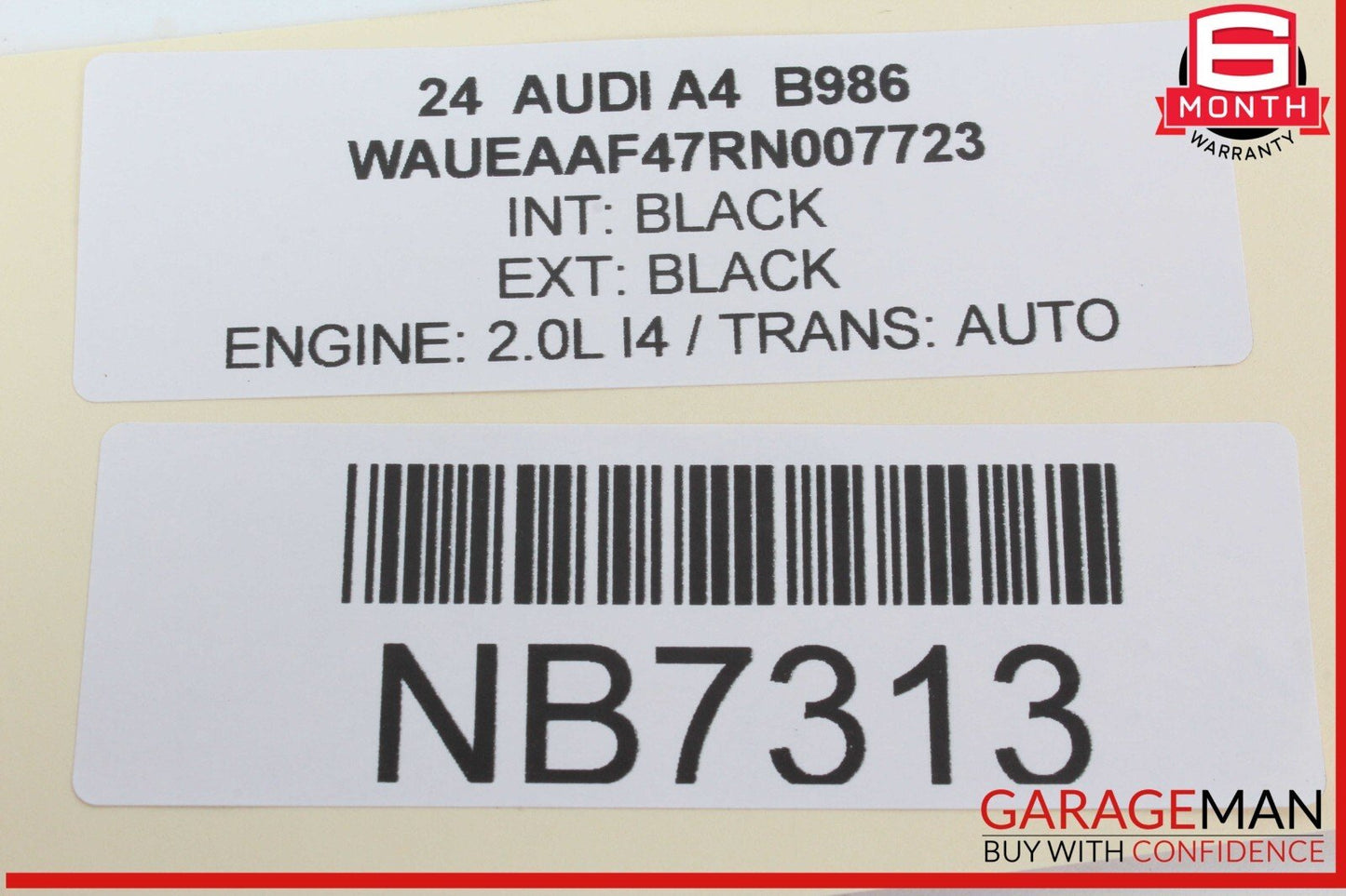 17-24 Audi A4 Automatic Transmission Gear Shifter Lever Selector 8W1713041Q OEM