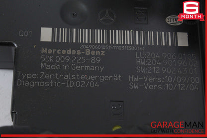 12-14 Mercedes W204 C250 C350 Rear Fuse Relay Box Module 2049060105 OEM