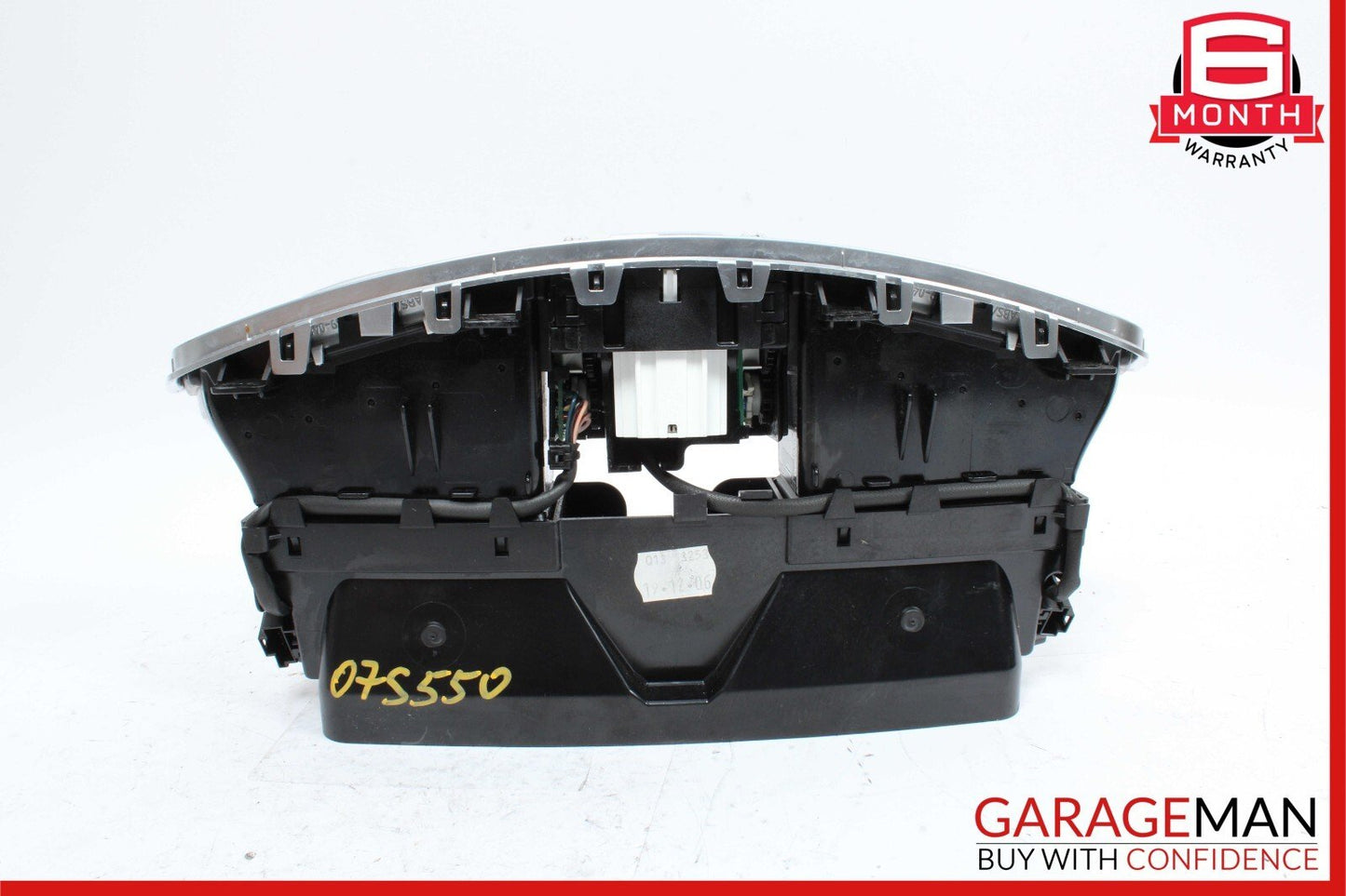 07-13 Mercedes W221 S550 Center Dash Air Vent AC A/C Clock Trim Cover Assembly
