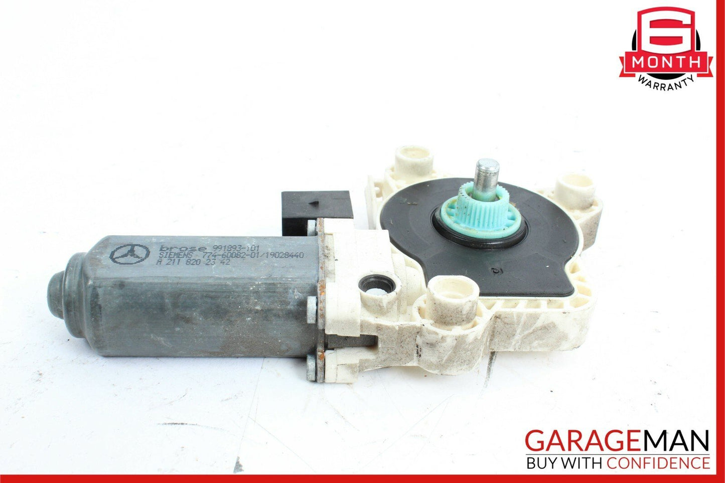 03-09 Mercedes W211 E350 E550 Rear Left Driver Side Window Regulator Motor OEM