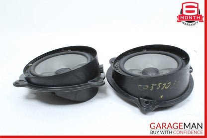 06-11 Mercedes W219 CLS500 Right & Left Side Door Sound Audio Speakers Set of 2