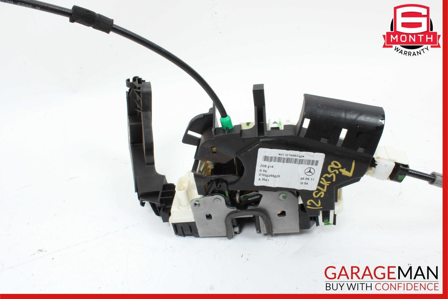 08-20 Mercedes R172 SLK350 C250 C350 Front Left Side Door Lock Latch Actuator