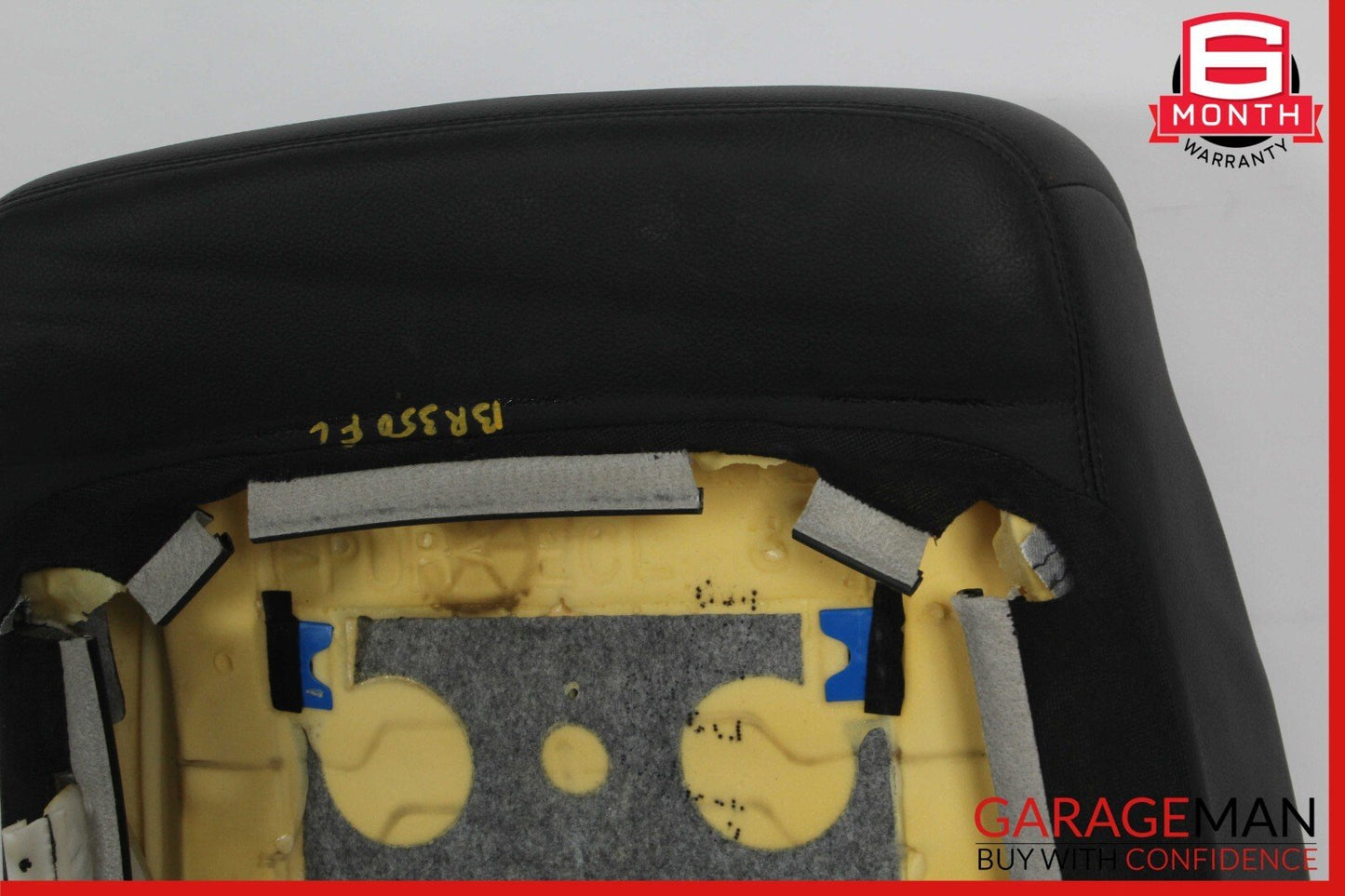 09-13 Mercedes W164 ML350 R350 Front Left Side Upper Seat Cushion Cover Black