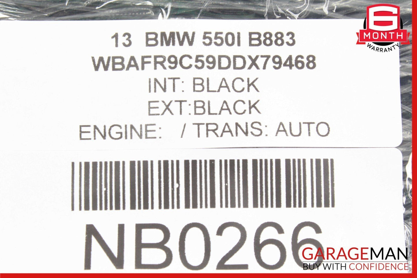 11-16 BMW 525i 535i 550i Left Dash Storage Compartment 9166696 OEM